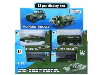 Opakowanie Auto wojskowe metalowe