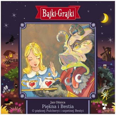 Bajki - Grajki. Piękna i Bestia CD - Audiobook. Autor: Hanna Borowiak. SmakLiter.pl Okładka książki Bajki - Grajki. Piękna i Bestia CD - Audiobook