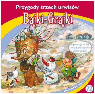 Bajki - Grajki. Przygody trzech urwisów CD - Audiobook. Autor: praca zbiorowa. SmakLiter.pl Okładka książki Bajki - Grajki. Przygody trzech urwisów CD - Audiobook