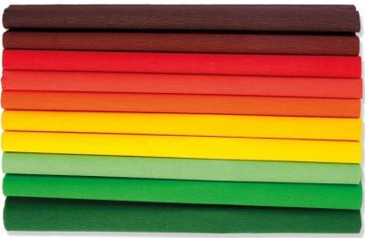 Opakowanie Bibuła marszczona 25x200 Jesień mix HAPPY COLOR