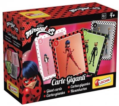 Biedronka gigantyczne karty do gry. Wydawca: Lisciani. SmakLiter.pl Opakowanie Biedronka gigantyczne karty do gry