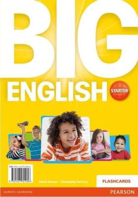 Big English Starter Flashcards. Autor: Herrera Mario, Christopher Sol Cruz. SmakLiter.pl Okładka książki Big English Starter Flashcards