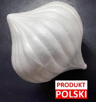 Opakowanie Bombka bączek styropianowy ST035 8 cm 3 szt.