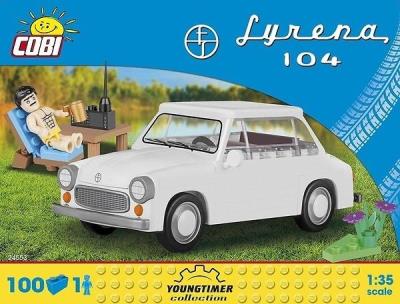 Opakowanie Cars Syrenka 104 + akcesoria 100 klocków