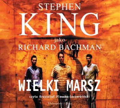 CD MP3 WIELKI MARSZ. Autor: King Stephen. SmakLiter.pl Okładka książki CD MP3 WIELKI MARSZ