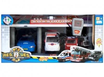 Opakowanie Centrum ratunkowe auta z akcesoriami