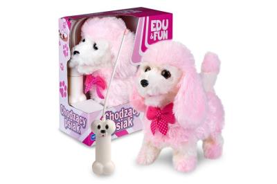Opakowanie Chodzący psiak różowy Edu&Fun