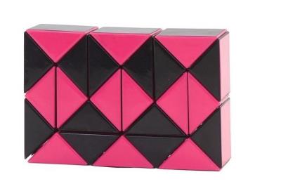 Opakowanie Clown Magic Puzzle magiczny wąż różowy 24 el