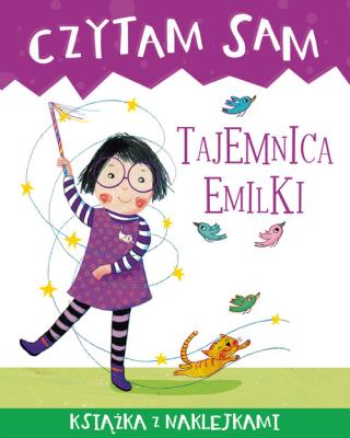 Czytam sam. Tajemnica Emilki. Książka z naklejkami. Autor: Tea Orsi. SmakLiter.pl Okładka książki Czytam sam. Tajemnica Emilki. Książka z naklejkami