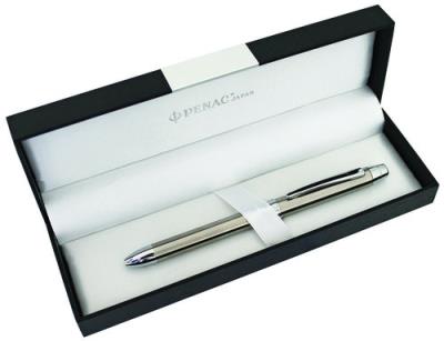 Opakowanie Długopis wielofunkcyjny PENAC Ele SS 0,7mm w etui srebrny chromowany