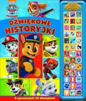 Okładka książki Dźwiękowe historyjki. Psi Patrol. 8 opowiadań!