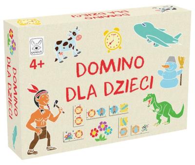 Opakowanie GRA DOMINO DLA DZIECI