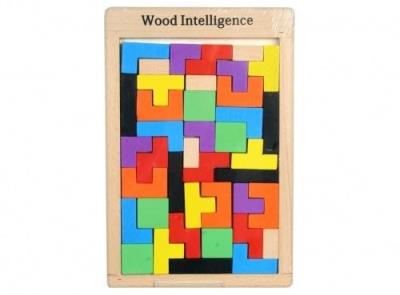 Opakowanie Gra drewniana tetris