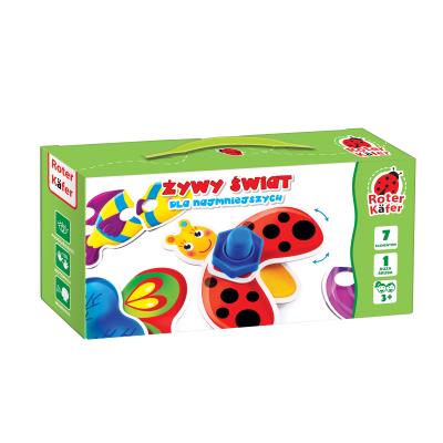 Opakowanie GRA EDUKACYJNA ŻYWY ŚWIAT DLA NAJMNIEJSZYCH  RK1030-01
