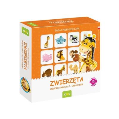 Opakowanie GRA MEMORY ZWIERZĘTA