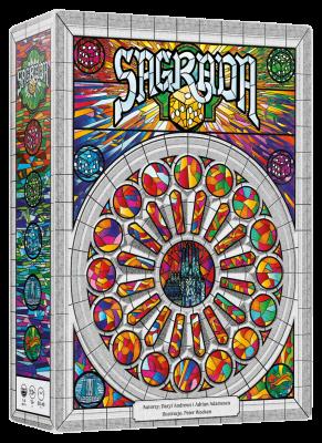 GRA SAGRADA. Autor: DARYL ANDREWS, ADRIAN ADAMESCU. SmakLiter.pl Okładka książki GRA SAGRADA