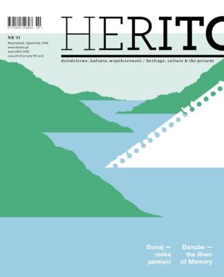 Herito nr 31 Dunaj - rzeka pamięci. Wydawca: Międzynarodowe Centrum Kultury Kraków. SmakLiter.pl Opakowanie Herito nr 31 Dunaj - rzeka pamięci