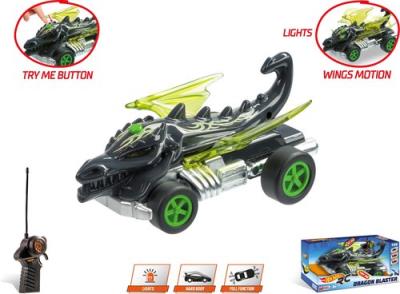 Opakowanie Hot Wheels Dragon Blaster zdalnie sterowany skala 1:24