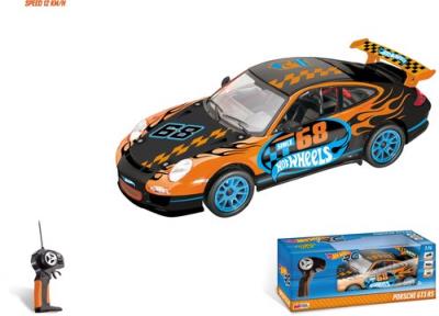 Opakowanie Hot Wheels Porsche GT3 RS  zdalnie sterowane skala 1:14