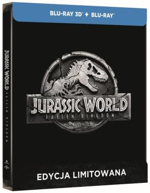 Opakowanie Jurassic World. Upadłe Królestwo 3D+2D (Steelbook) Blu ray