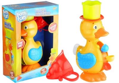 Kaczuszka fontanna kołowrotek do kąpieli w wannie. Wydawca: Lean Toys. SmakLiter.pl Opakowanie Kaczuszka fontanna kołowrotek do kąpieli w wannie