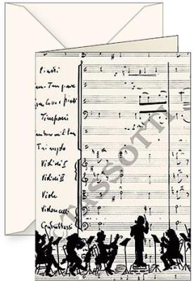 Opakowanie Karnet B6 + koperta Orchestra