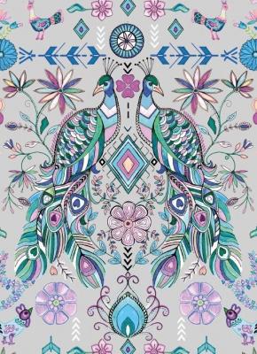 Opakowanie Karnet B6 z kopertą Pampas Peacock