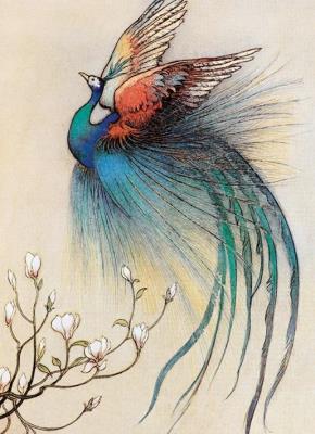 Opakowanie Karnet B6 z kopertą The Fire Bird