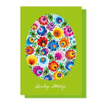 Opakowanie Karnet Nr.15 - jajko łowickie FOLKSTAR