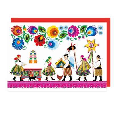 Opakowanie Karnet Nr.4 - kolędnicy FOLKSTAR