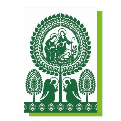 Opakowanie Karnet Nr.9 - kurpiowska rodzina FOLKSTAR