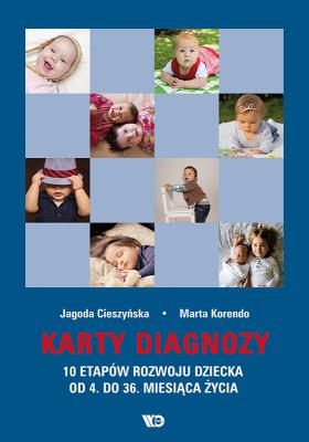 Karty diagnozy. 10 stapów rozwoju dziecka.... Autor: dr Marta Korendo. SmakLiter.pl Okładka książki Karty diagnozy. 10 stapów rozwoju dziecka...