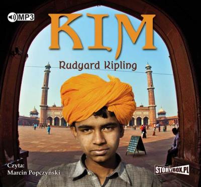Kim - Audiobook. Autor: Rudyard Kipling. SmakLiter.pl Okładka książki Kim - Audiobook