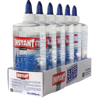 Opakowanie Klej w płynie przezroczysty 266ml (6szt) INSTANT