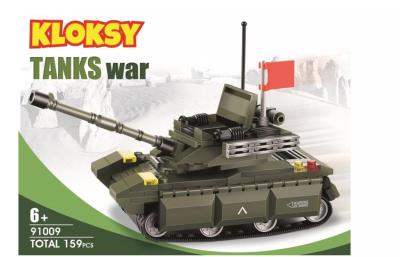 Opakowanie Klocki Kloksy Armia czołg 169 elementów