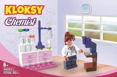 Opakowanie Klocki Kloksy Chemiczka 50 elementów