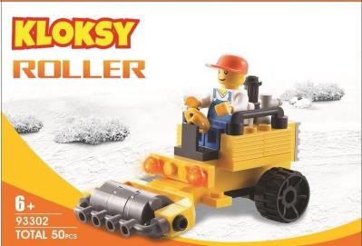 Opakowanie Klocki Kloksy Maszyny budowlane ubijarka 50 el.