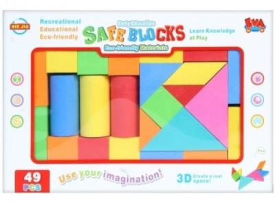 Opakowanie Klocki piankowe 49el