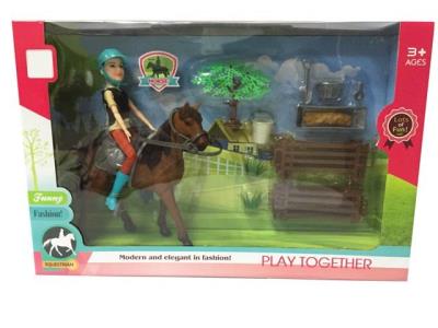 Opakowanie Koń z jeźdźcem i akcesoriami