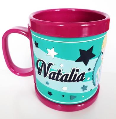 Kraina Lodu Kubek imienny dla dziecka Natalia. Wydawca: Disney. SmakLiter.pl Opakowanie Kraina Lodu Kubek imienny dla dziecka Natalia