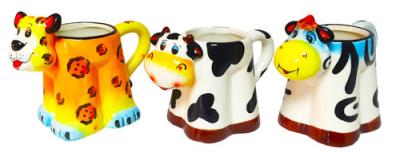 Opakowanie Kubek ceramiczny Zwierzęta Głowa mix 3 wzory