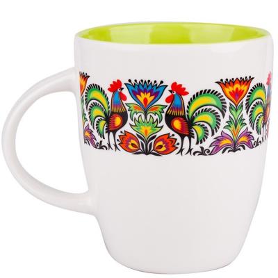 Opakowanie Kubek Marysia - wianek koguty zielony FOLKSTAR