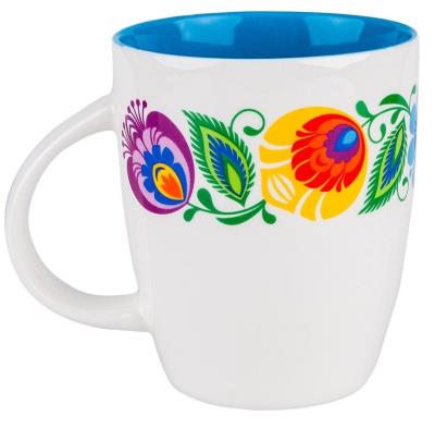 Opakowanie Kubek Marysia - wianek łowicki niebieski FOLKSTAR