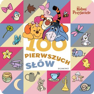 Okładka książki KUBUŚ I PRZYJACIELE 100 PIERWSZYCH SŁÓW