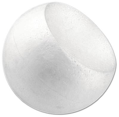 Kula bombka styropianowa wklęsła ST008 10cm 2szt. Wydawca: MESIO.PL. SmakLiter.pl Opakowanie Kula bombka styropianowa wklęsła ST008 10cm 2szt