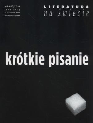 Opakowanie Literatura na świecie 2018/09-10