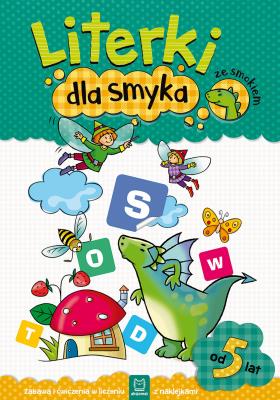 Okładka książki Literki dla smyka ze smokiem