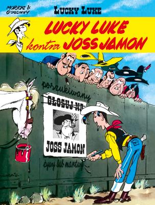 Okładka książki Lucky Luke kontra Joss Jamon