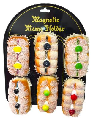 Opakowanie Magnes ciasteczko Squishies drożdżowe mix wzorów