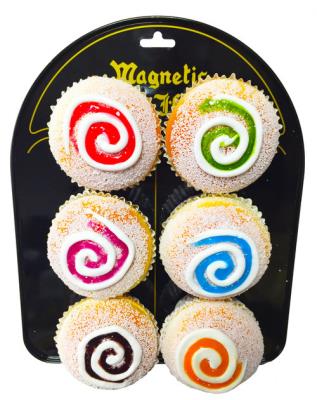 Opakowanie Magnes ciasteczko squishies zestaw 1 babka/6